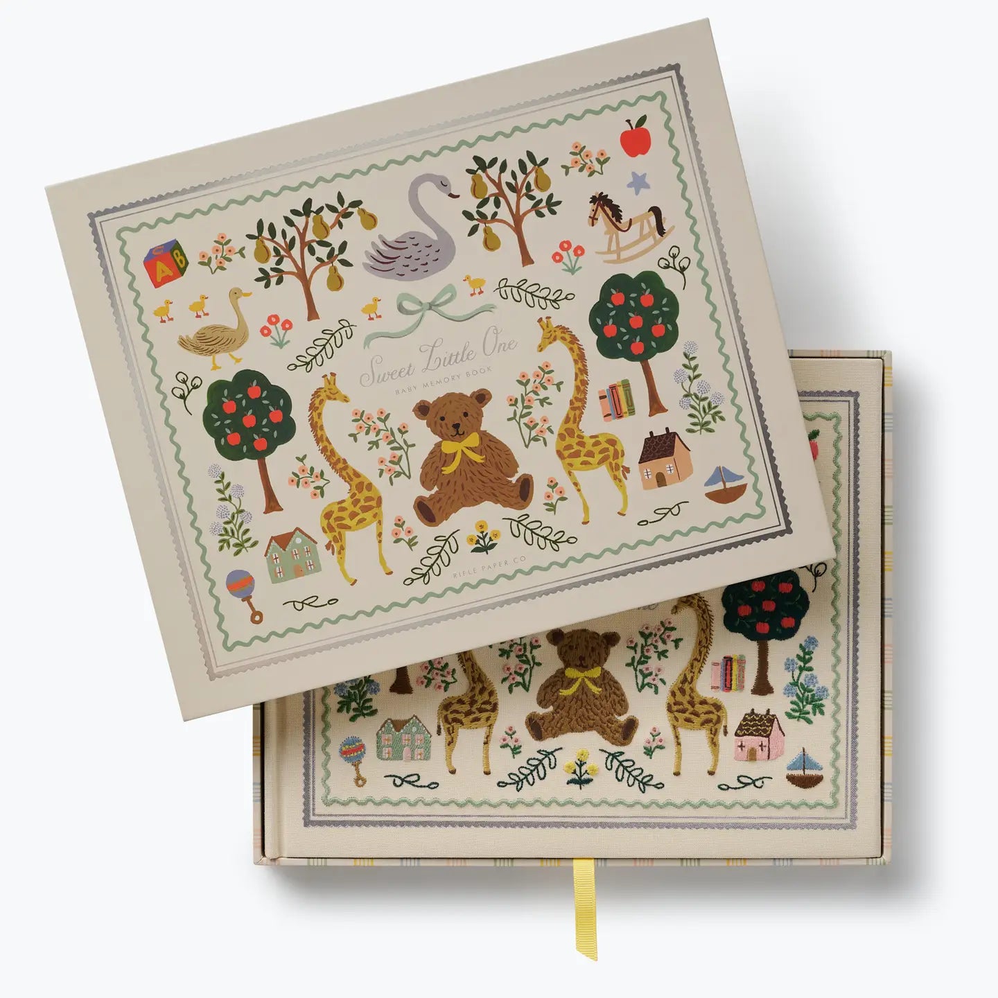 Storybook Embroidered Baby Book