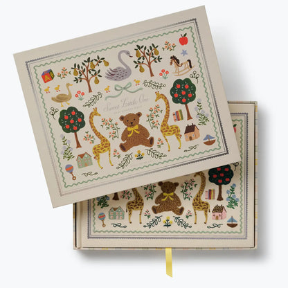 Storybook Embroidered Baby Book