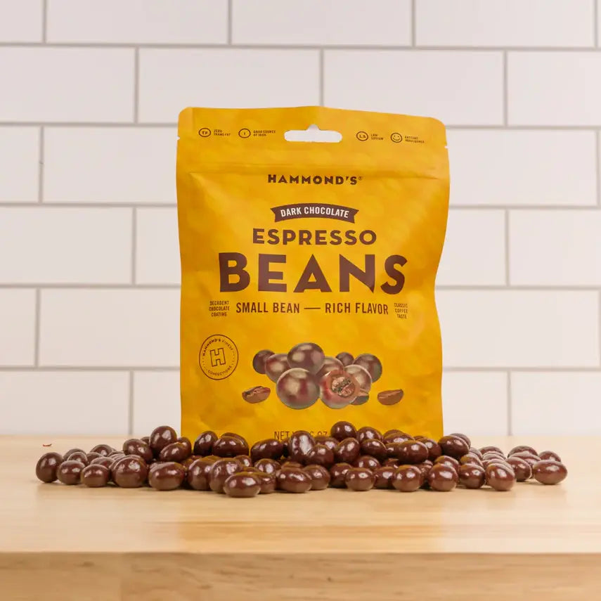 Hammond's Dark Chocolate Espresso Beans