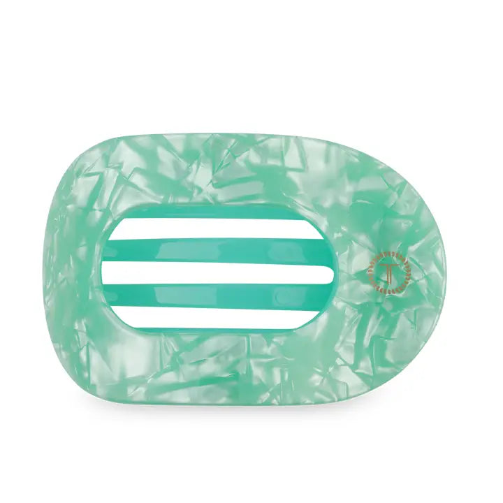 Teleties Round Flat Hair Clip | Medium