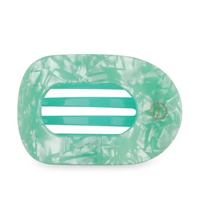 Teleties Round Flat Hair Clip | Medium