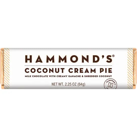 Hammond's Coconut Cream Pie Chocolate Bar