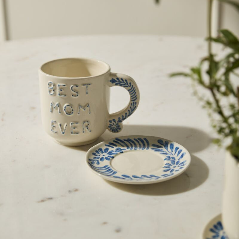 Best in Blue Mug and Saucer
