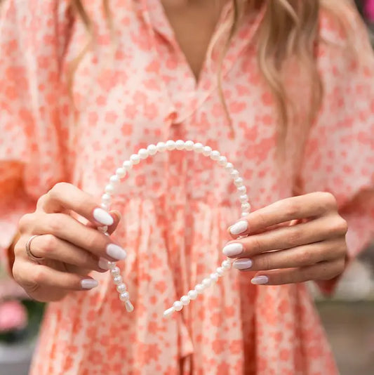 Simple Pearl Headband