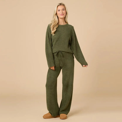 Reverse Seam Marshmallow Lounge Set