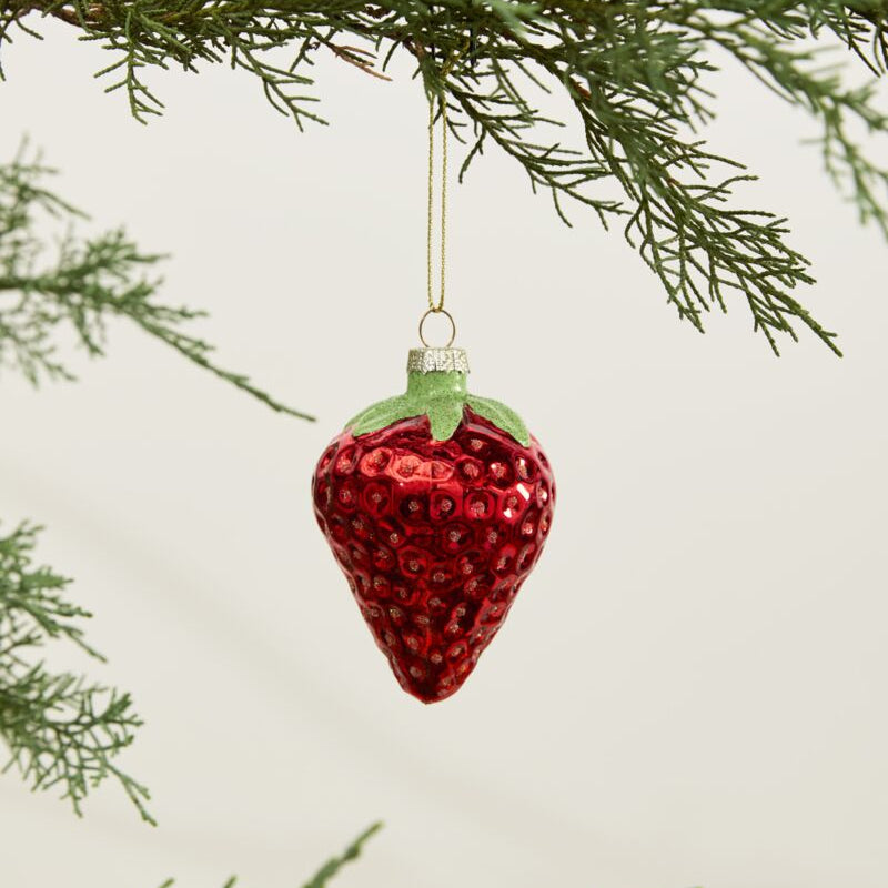 Juicy Strawberry Ornament