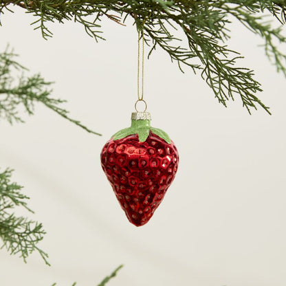 Juicy Strawberry Ornament