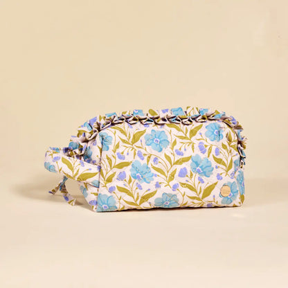 Essentials Quilted Cosmetic Pouch