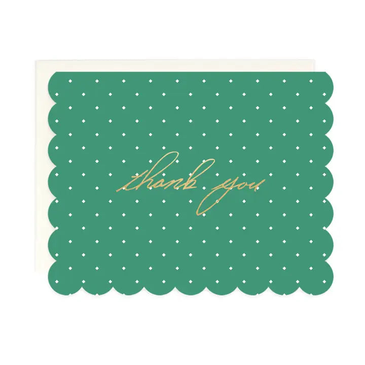 Thank You Diamond Dot Card
