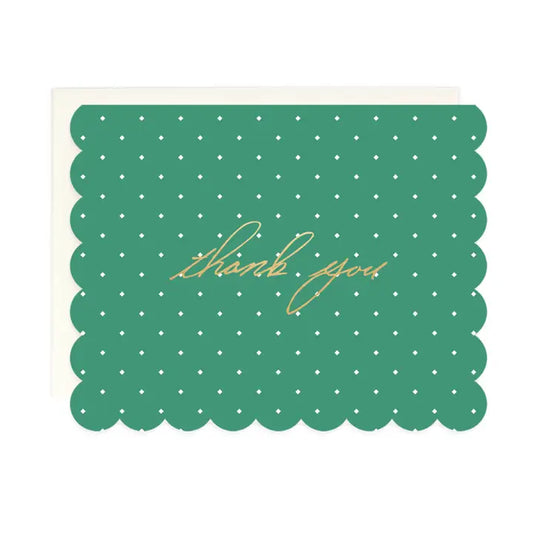 Thank You Diamond Dot Card