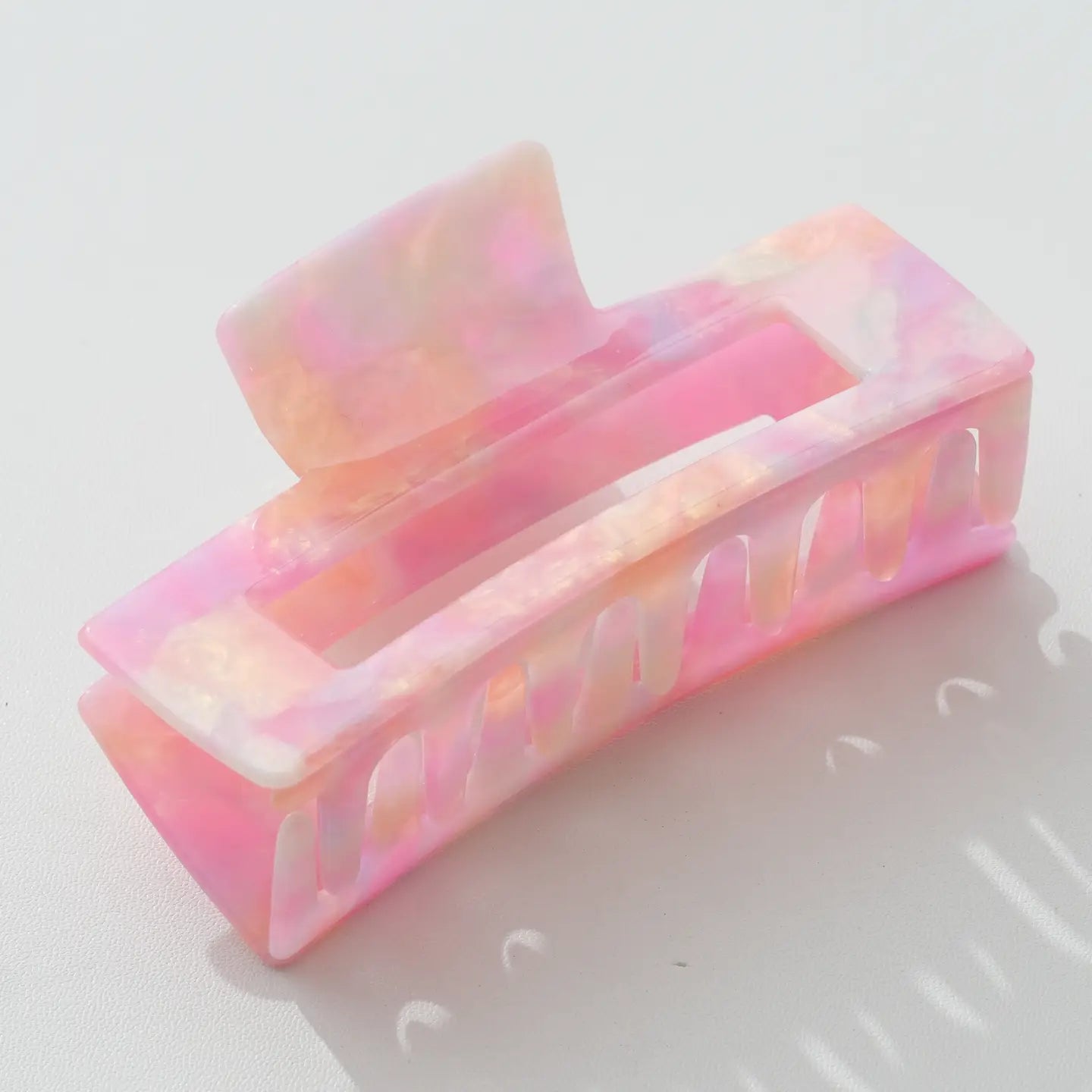 Pink Malibu Large Assorted Claw Clips