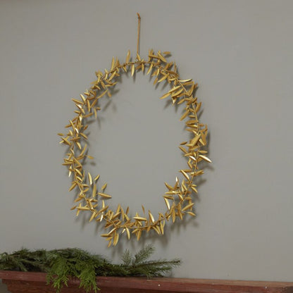 Gold Metal Wreath