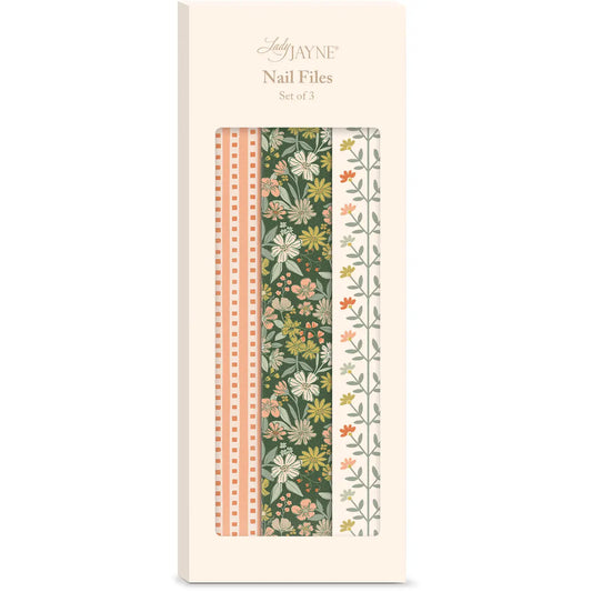 Floral Nail File Set