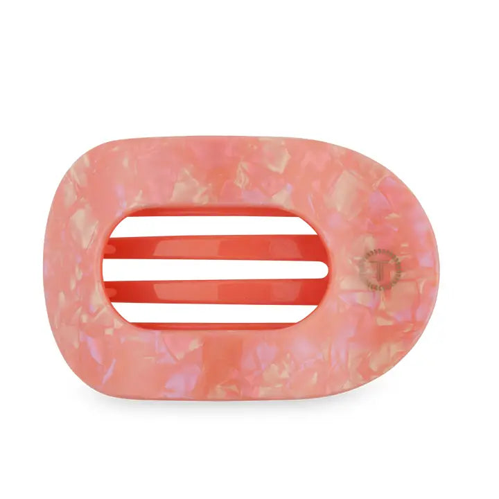 Teleties Round Flat Hair Clip | Medium