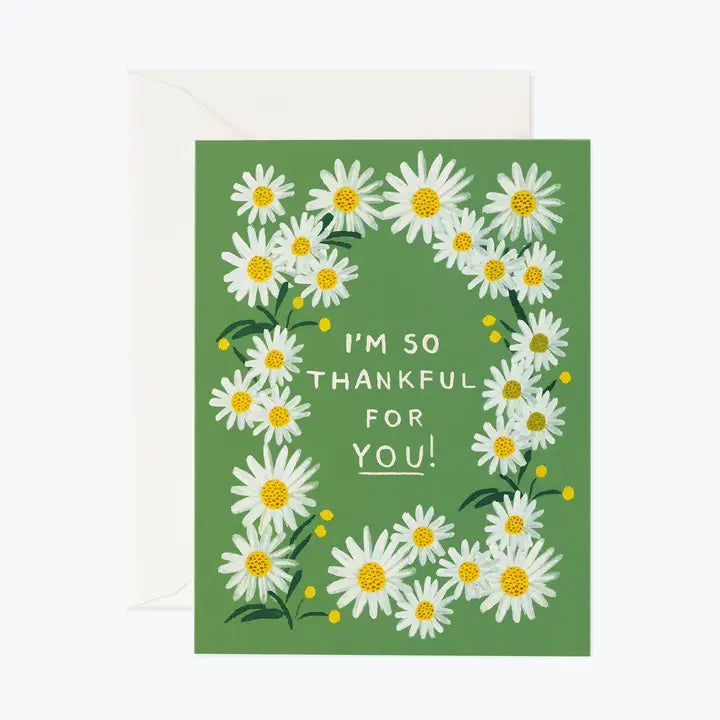 Daisies Thankful For You Card