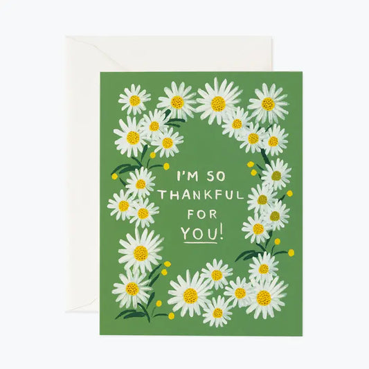 Daisies Thankful For You Card
