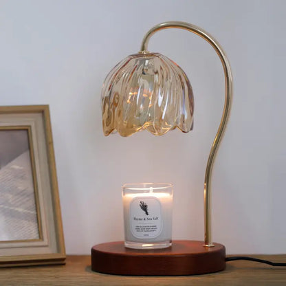 Amber Candle Warmer Lamp