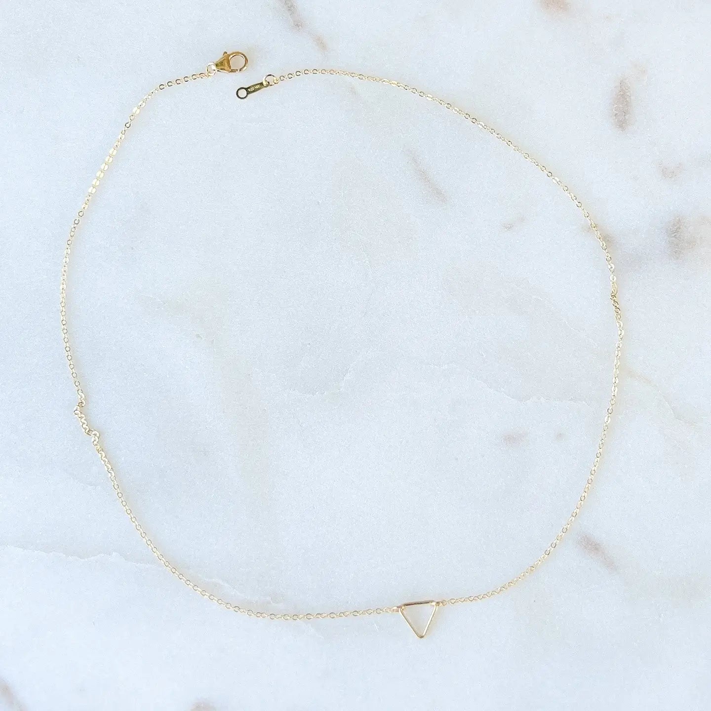 Trey Triangle Necklace