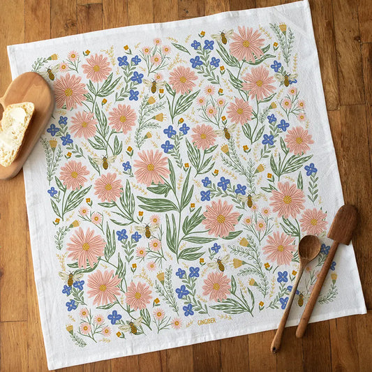 Wildflower Tea Towel