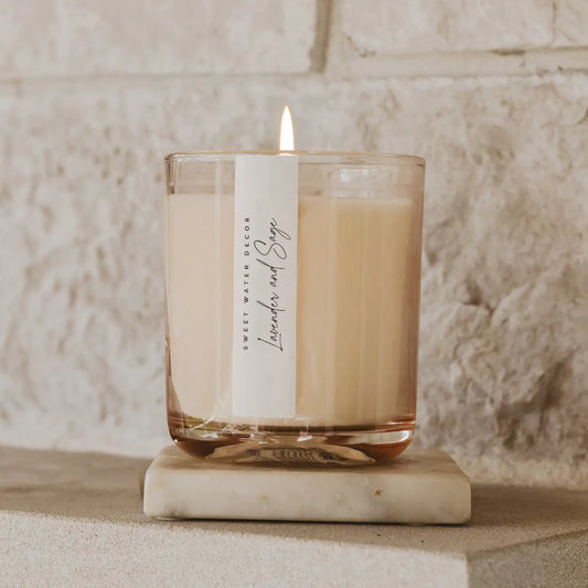 Lavender and Sage Candle