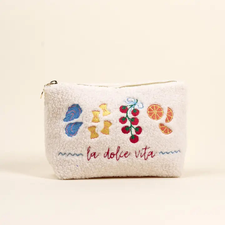 La Dolce Vita Teddy Pouch