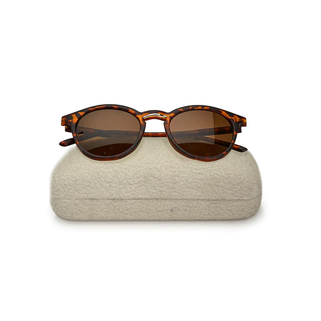 Sun Valley Matte Sunglasses & Sherpa Case