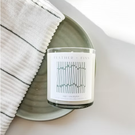 Sage and Eucalyptus Soy Candle