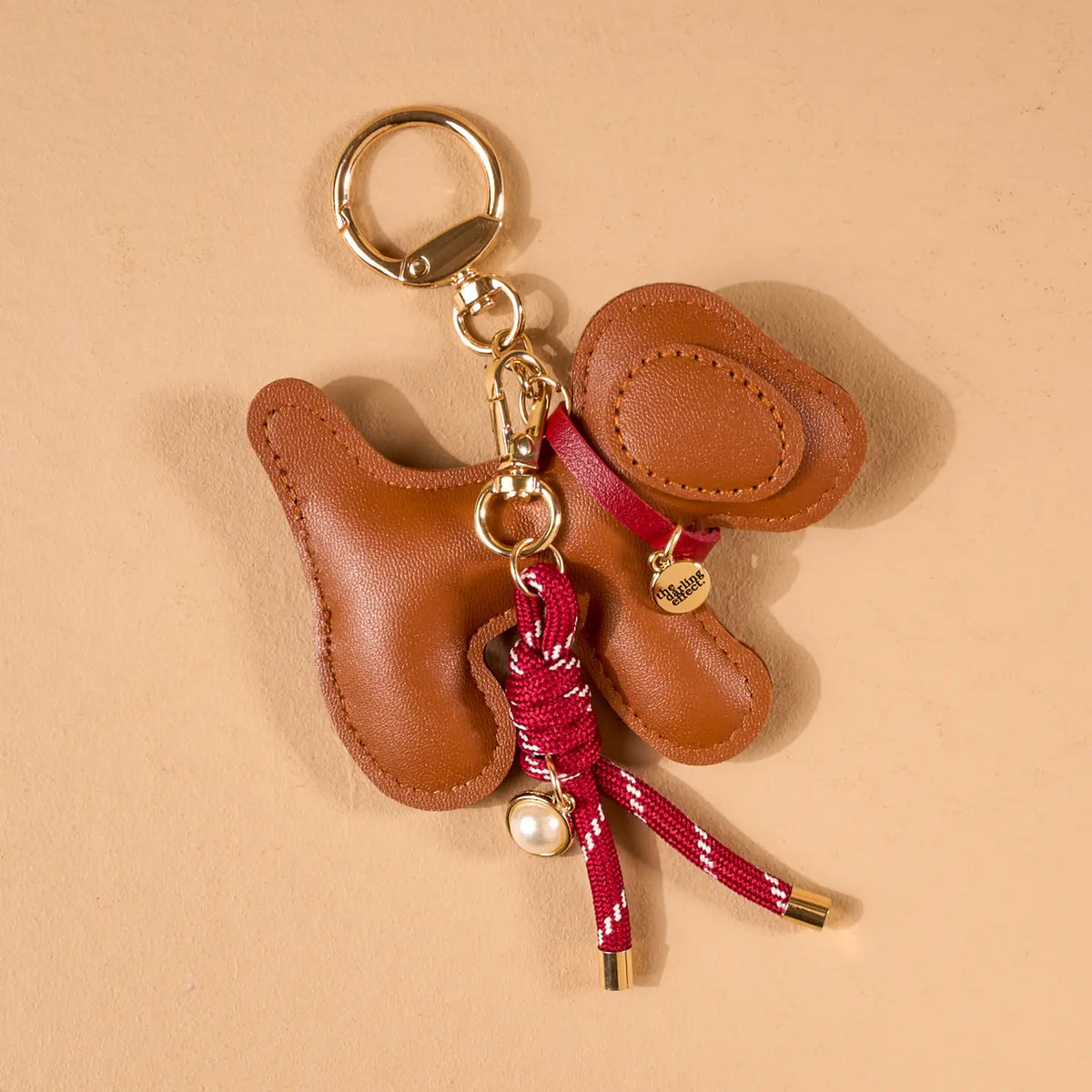 Vegan Leather Bag Charm-Posh Pup