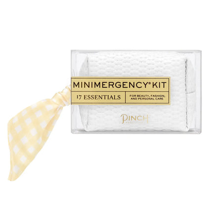 Gingham Scarf Minimergency Kit