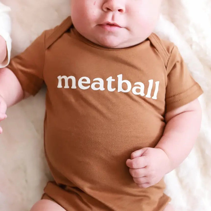 Meatball Baby Onesie