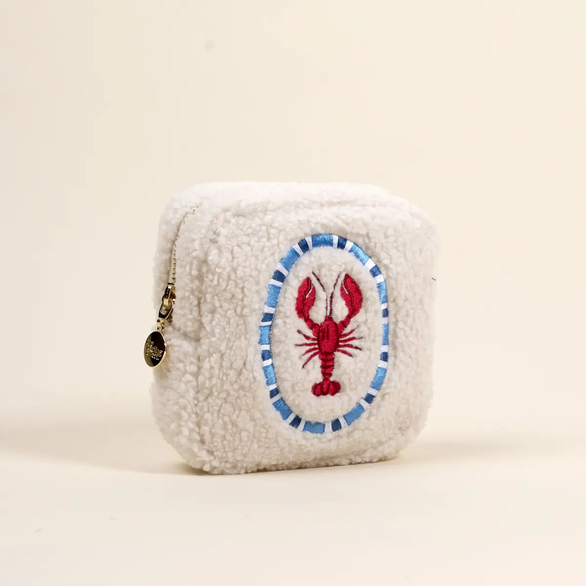 Lobster Square Teddy Pouch