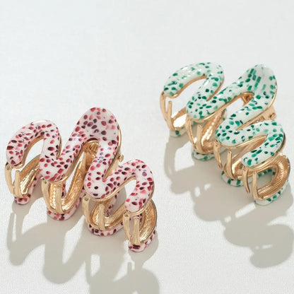 Willow Holiday Mini Squiggle Metal Claw Clip