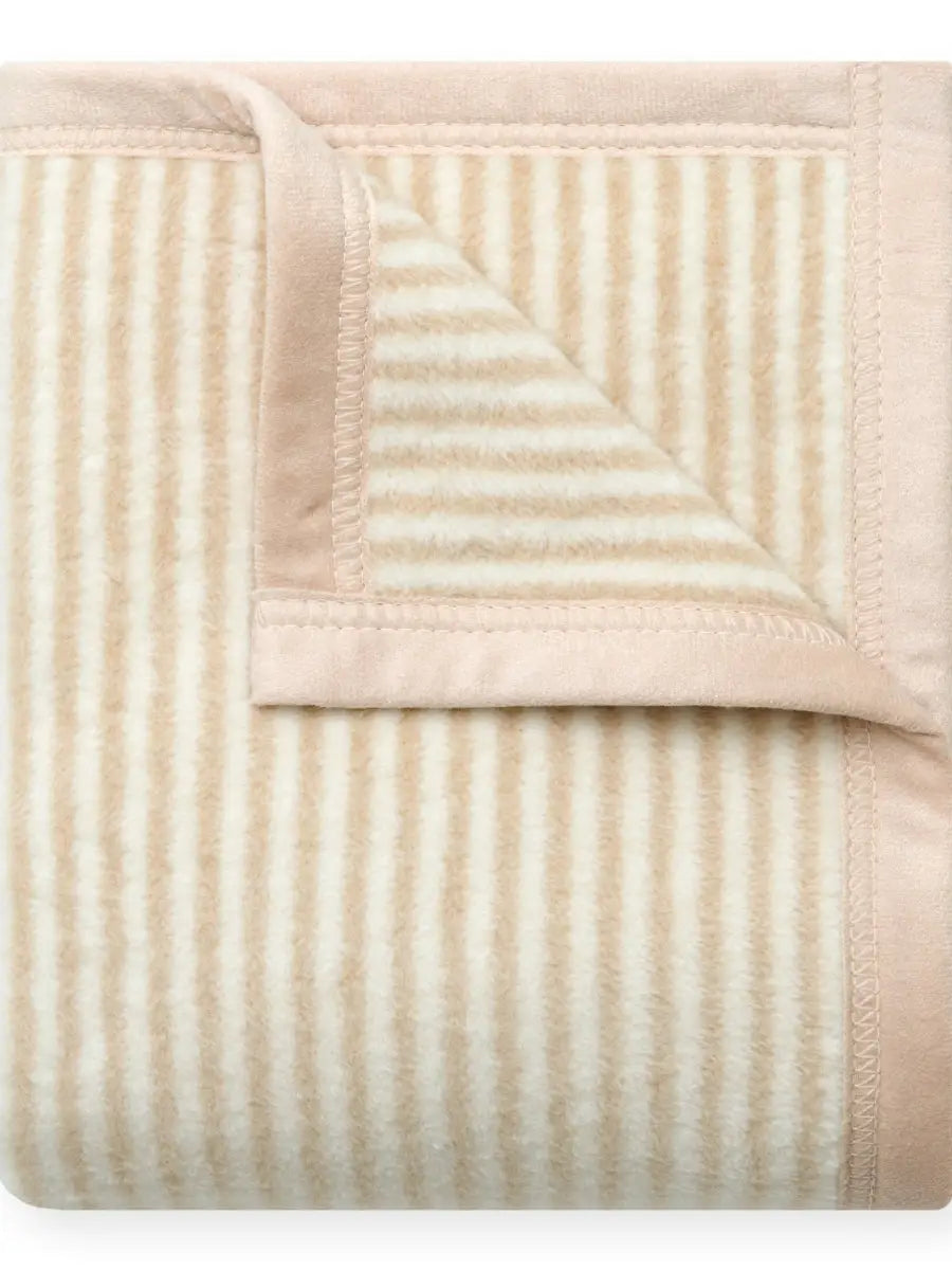 ChappyWrap Sweet Pea Stripe Oak Mini Blanket