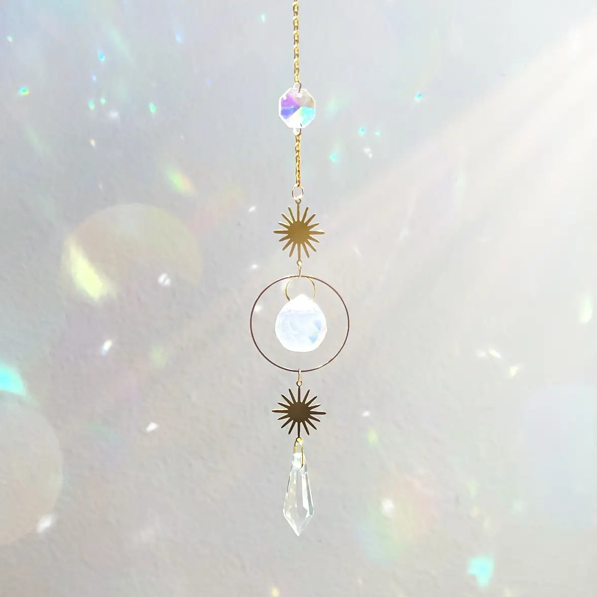 Crystal Suncatcher Rainbow Prism