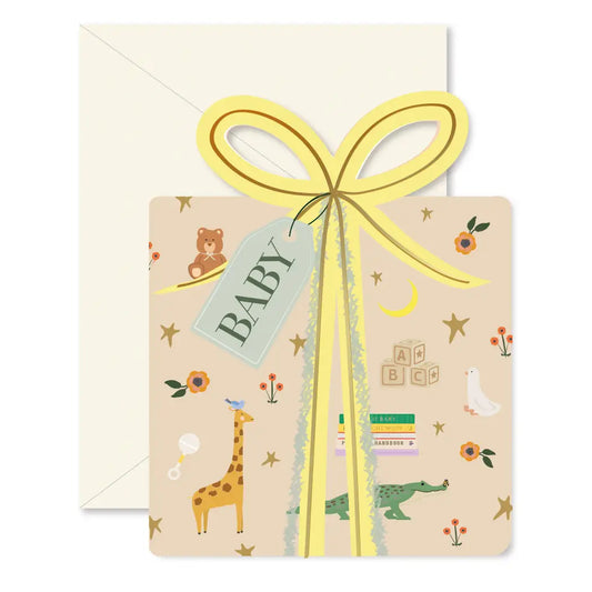 Baby Gift Die-Cut Card