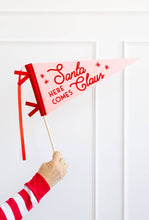 Load image into Gallery viewer, WHM1014 - Whimsy Santa Felt Pennant Banner
