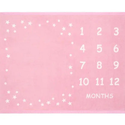 ChappyWrap Milestone Mini Blush Blanket