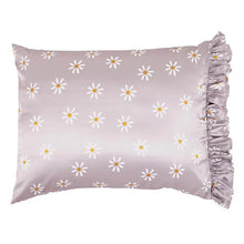 Load image into Gallery viewer, Daisy Ruffled Satin Pillowcase
