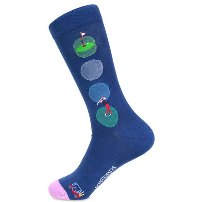 "Golf Clap" - Golfing Fine Men's Socks