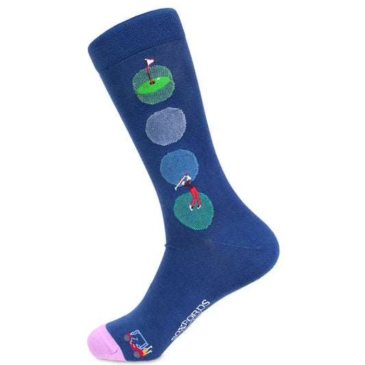 "Golf Clap" - Golfing Fine Men's Socks