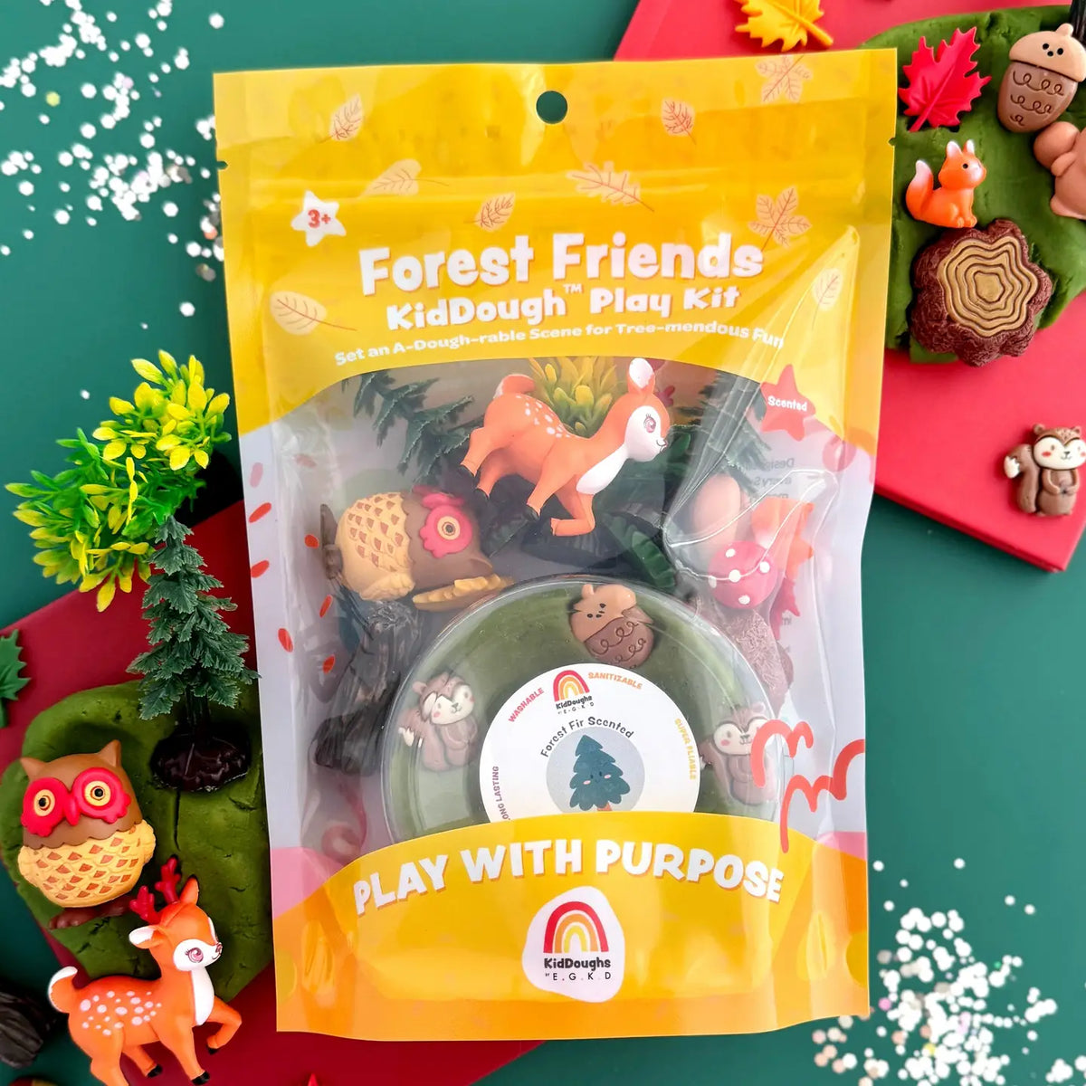 Forest Friends Kiddough Play Kit