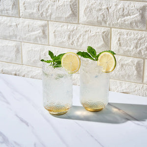 Gatsby Highball Drinking Glassware - Set of 2