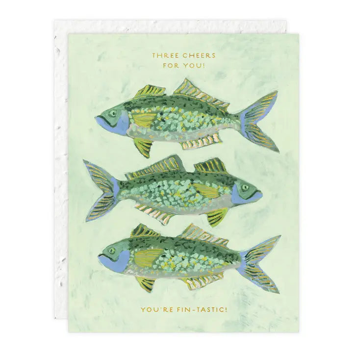 One Fish, Two Fish Congratulations Card