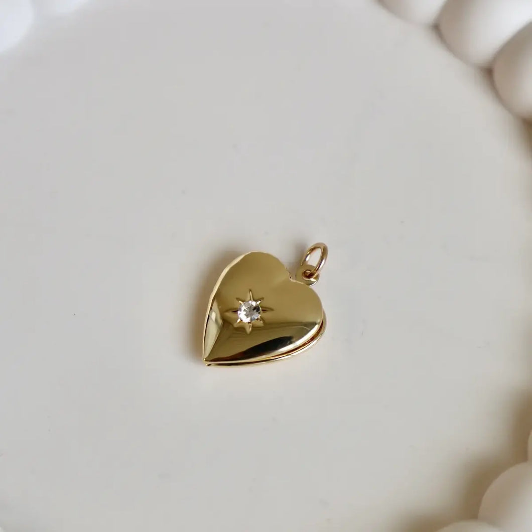 Heart Locket Charm