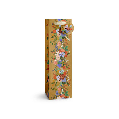 Holiday Garden Party Stripe Gift Bag