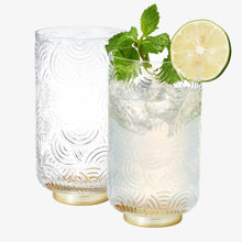 Load image into Gallery viewer, Gatsby Highball Drinking Glassware - Set of 2
