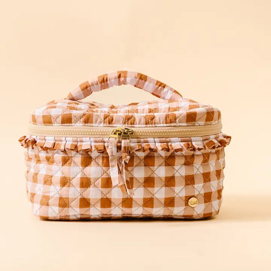 Glam & Go Quilted Cosmetic Bag