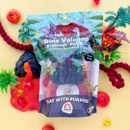 Dino Volcano Kiddough Play Kit