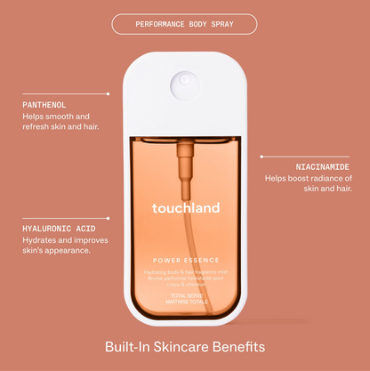 Touchland Performance Body Spray - Total Serve