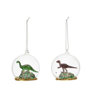 Dinosaur Cloche Ornaments